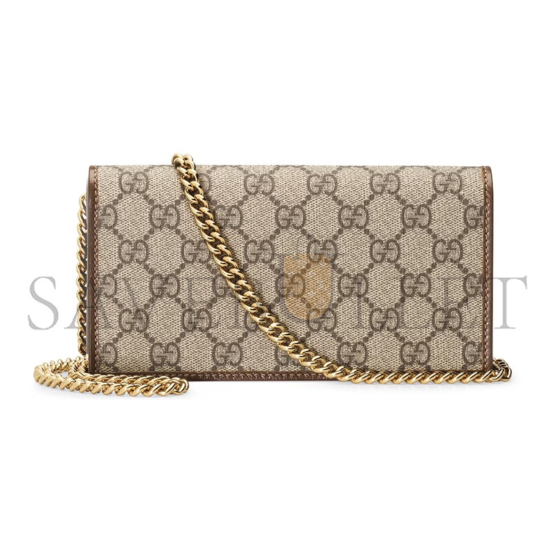 GUCCI HORSEBIT 1955 WALLET WITH CHAIN 621892 (21*19*2.5cm) GUCCI HORSEBIT 1955 WALLET WITH CHAIN 621892 (21*19*2.5cm)